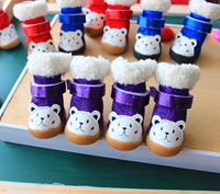 Сиреневые туфли, с медвежатами