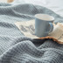 Nordic in màu khăn choàng chăn mền đơn giản hãy B & B đơn sofa giải trí nap chăn mền bìa nhỏ màu xám - Ném / Chăn chăn lông cừu cao cấp Ném / Chăn