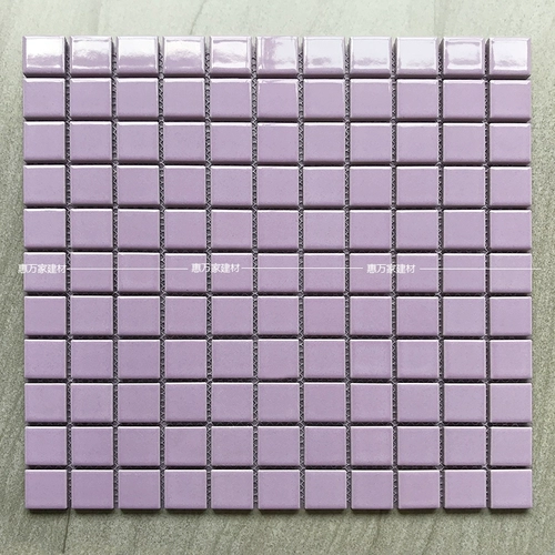 Чистый цвет керамическая мозаичная плитка для ванной комнаты настенные плитки на заказ узоры желтый оранжевый, красный, зеленый синий и фиолетовый