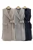 2018 mùa thu và mùa đông mới chất béo mm len vest XL 200 pounds dài dày len vest jacket phụ nữ Áo vest