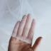 sợi mạng Mỹ nhập khẩu trắng gạc vải đám cưới tấm màn che lưới mềm nền mô hình chiều rộng cửa màn hình của 3 m - Vải vải tự làm