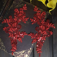 Большие красные блестки, цена