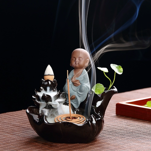 Курильница для благовоний, украшение, аромалампа из сандалового дерева, чай «Горное облако»