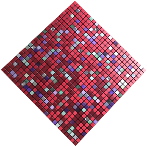 Металлическая самоклеющаяся мозаика на стену, 10mm