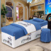 Beauty bedspread gia đình giường massage bedspread của bốn bộ Xuefu Nepal liệu - Trang bị tấm ga trải giường spa Trang bị tấm