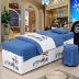 Beauty bedspread gia đình giường massage bedspread của bốn bộ Xuefu Nepal liệu - Trang bị tấm khăn trải giường spa Trang bị tấm