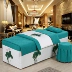 Beauty bedspread gia đình giường massage bedspread của bốn bộ Xuefu Nepal liệu - Trang bị tấm khăn trải giường spa Trang bị tấm