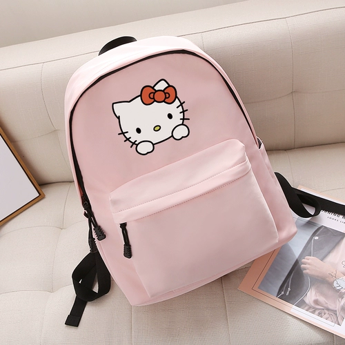 Hello kitty, мультяшный школьный рюкзак, картхолдер, милый ранец, сумка для путешествий, в корейском стиле