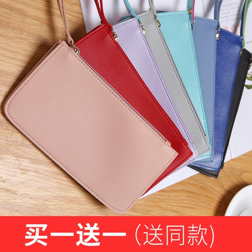 Брендовый длинный бумажник, цепочка с молнией, сумка с петлей на руку, кошелек, маленькая сумка клатч, японские и корейские, в корейском стиле, простой и элегантный дизайн