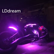 Xe máy cung cấp sửa đổi đèn LED chiếu sáng phụ tùng xe máy Harley RGB sửa đổi đèn pha xe 300 Huanglong - Các phụ tùng xe gắn máy khác