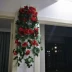 Trong nhà mô phỏng hoa hồng treo tường hoa treo phòng khách trang trí tường hoa giỏ hoa giả hoa treo tường trang trí trần - Hoa nhân tạo / Cây / Trái cây hoa giả trang trí Hoa nhân tạo / Cây / Trái cây