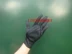 Găng tay bảo hộ lao động bằng nylon màu đen acrylic nghi lễ polyester hiệu suất lao động unisex đầu ngón tay ngoài trời găng tay sơn găng tay chịu nhiệt 1000 độ 