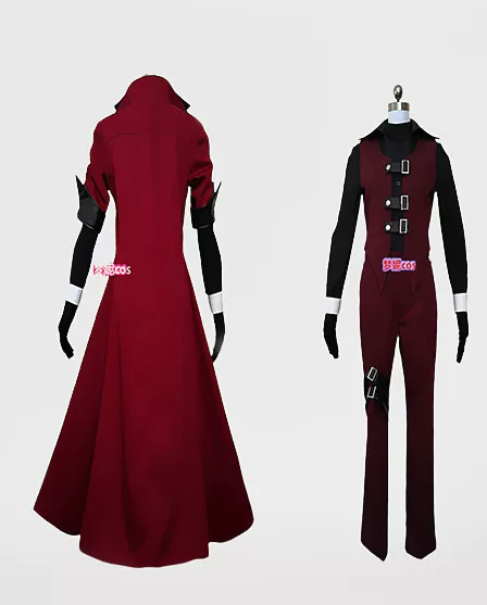 Red trench coat, full set, cosplay