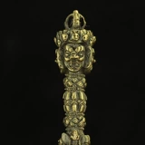 Непальское мастерство медь Кенпаберба Кинг Конг 撅 Три стороны пестика из Puba King -Kong Большой высокий 17 см.