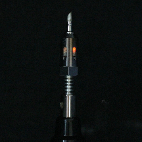 Портативный надувный газовый паяльный паяль железа спрей с брызги с двойным огнем двойной паяль