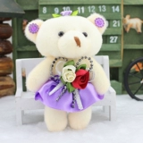 Мультяшная подвеска, кукла, упаковка, сумка, плюшевая игрушка, новая коллекция, букет, с медвежатами, подарок на день рождения