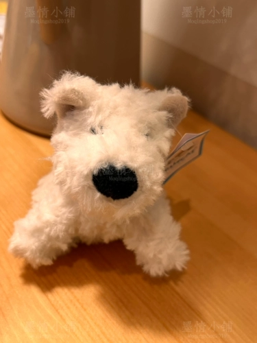 Pure Yuan British Jellyc*T West Highland Dog Men Rola Sirdle Puppy Key Buffer Plauffy Package