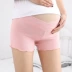 2018 mùa hè phần mỏng phụ nữ mang thai quần an toàn chống-ánh sáng bảo hiểm eo thấp cotton kích thước lớn dạ dày lift loose mặc bên ngoài đáy