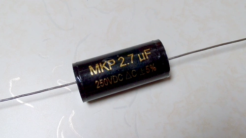 Spirit 250V 2.7 UF Профессиональная связь расщепленная частота осевая лихорадка емкость MKP частотная частотная консоль емкость