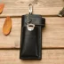 Người đàn ông da chìa khóa xe túi phổ mini đơn giản và thực tế da túi chìa khóa công suất lớn đa chức năng key gói Trường hợp chính