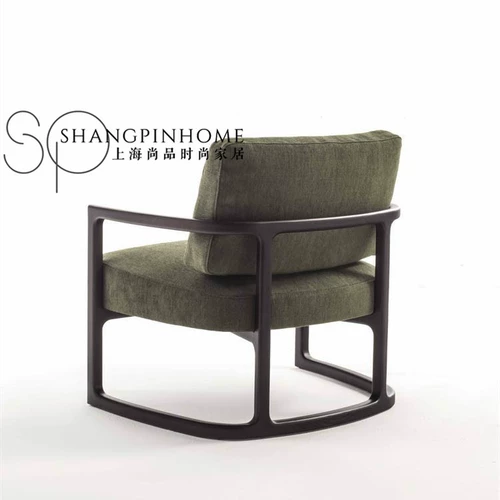 Ткань из натурального дерева, современный дизайнерский диван для гостиной для отдыха, простой и элегантный дизайн