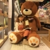 Ôm gấu lớn gấu đồ chơi sang trọng gấu trúc gấu bông 1,8 m 2 búp bê quá khổ đang ngủ ôm dễ thương gửi bạn gái - Đồ chơi mềm