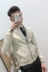 Mùa xuân phần mỏng của nam giới Hàn Quốc phiên bản của mỏng ngắn áo khoác da 2018 nhà tạo mẫu tóc đen thêu nam áo khoác Quần áo lông thú