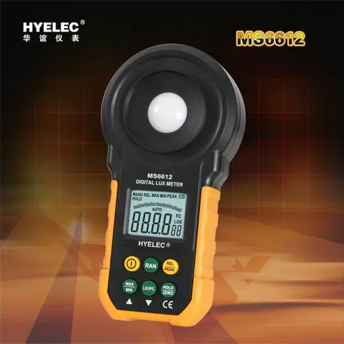 Huayi Instrument MS6612 Освещение FC/Lux Conversion Яркость 200000LUX 200000LUX