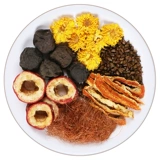 Haoyi 1 кусок 3 ящиков с влажной очисткой чая, набухания, влажной и горячей кукурузы должен определяться Mingzi Chrysanthemum Camellia травяной чай комбинация