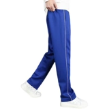 Форма, осенние синие штаны подходит для мужчин и женщин для школьников, свободный прямой крой