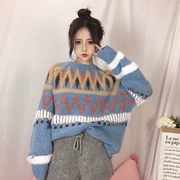Gió mùa thu 2018 phiên bản Hàn Quốc của những chiếc áo len dài tay hoang dã buông thả của nữ sinh áo khoác khí chất là áo khoác mỏng