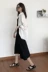 2018 mùa thu mới, áo vest nữ dài tay sang trọng mang hương vị Hồng Kông + áo chống nắng thời trang hai mảnh các mẫu đầm đẹp 2021 váy đầm