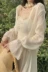 2018 new kem chống nắng cardigan coat với một trumpet tay áo chic sun bảo vệ quần áo ngắn voan áo sơ mi nữ mỏng triều mùa hè
