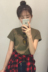 Mùa hè phụ nữ mới của Hàn Quốc phiên bản của phần cơ bản Mỏng mỏng hoang dã màu rắn vòng cổ ngắn tay T-Shirt đáy áo sơ mi áo thun nữ Áo phông