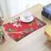 Các tấm bếp dao kéo mới Trung Quốc bát mat mat bảng nồi mat chống nóng vải bông placemat ins gió - Khăn trải bàn vải khăn trải bàn Khăn trải bàn