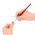Nail gradient smudge bút công cụ cao cấp gỗ gụ que tốt bàn chải tóc chọc bút người mới bắt đầu vẽ bút