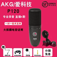 AKG Love Technology P120 Ghi âm chuyên nghiệp Hoành lớn K Song Neo Vocal vocal Nhạc cụ Nhạc cụ tụ - Nhạc cụ MIDI / Nhạc kỹ thuật số đầu phát karaoke