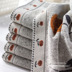 Gối cotton vàng chính hãng Mùa xuân và mùa thu Satin Hoa hồng bẩn Mềm gối dày khăn choàng gối Khăn gối