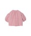 Little Dragon Yellow Pelota aw19 Fall Winter Girls Loose Puff tay áo sơ mi hàng đầu - Áo sơ mi quần áo bé gái Áo sơ mi