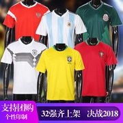 2018 Nga World Cup 32 đội tuyển quốc gia jerseys nam giới và phụ nữ thông qua quỹ đào tạo bóng đá đào tạo nhóm mua in ấn