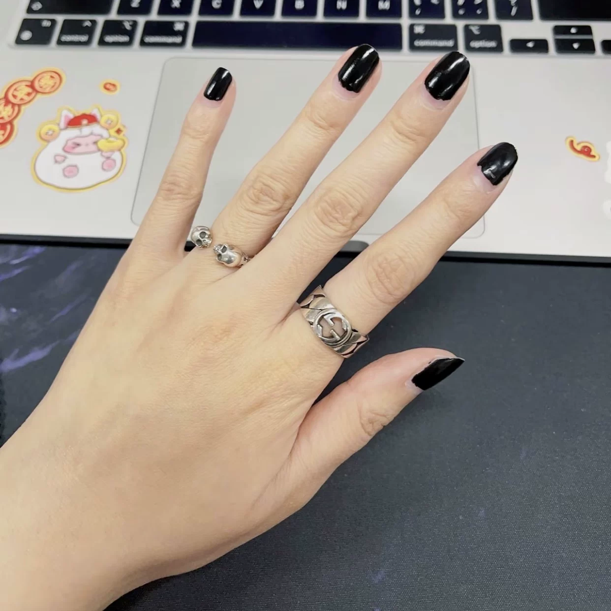 Gucci, ring, 925 sample silver, for beloved