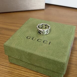 Gucci кольцо, серебро образец 925, для возлюбленной