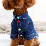 Dokipao 2020 Spring и лето 120121018 Джинсовая конфеты на пуговицах дюймовый рубашка