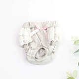 Aimeng Ambaby Pet Физиологические штаны круглый точка, кружевные штаны Физиологические штаны, штаны для безопасности собак 1HXF198/5