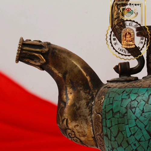 Тибетская красная тибетская традиционная зеленая сосна