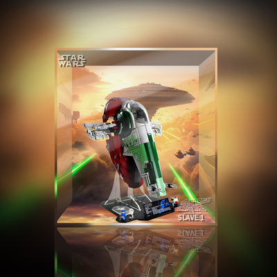 taobao agent 【Move】Lego 75060 Star Wars UCS Slave No. 1 Special Acrylic display box