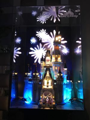 taobao agent 【Move】Lego Lego 71040 Disney Disney Castle Special Acrylic display box