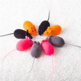 Смешная кошка, игрушечная игрушка, кошачья и кошачья супер любимая плюшевая ткань, имитация мышей кролики (бесплатно 68 Get)
