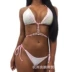 Bộ bikini gợi cảm đính sequin châu Âu và châu Mỹ mới áo tắm Amazon áo tắm nữ ba điểm bùng nổ Bikinis