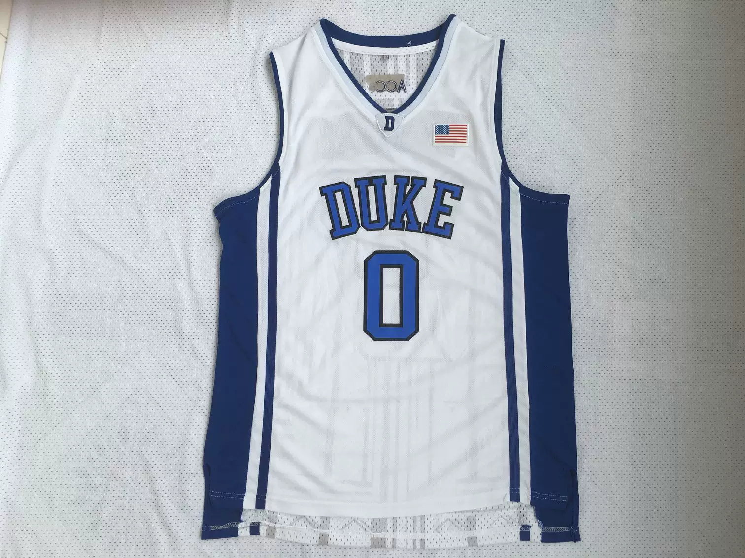 NCAA Ciri Irly Alan Alan British Bagel Carter Carter Blue Devils University E Embroidery Basketball Uniform